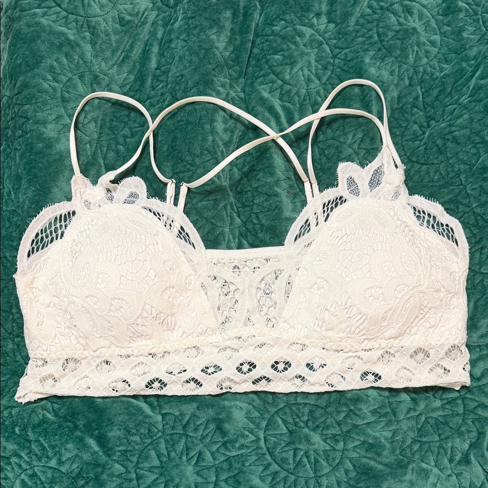 Lace Bralette - White - Women Intimates